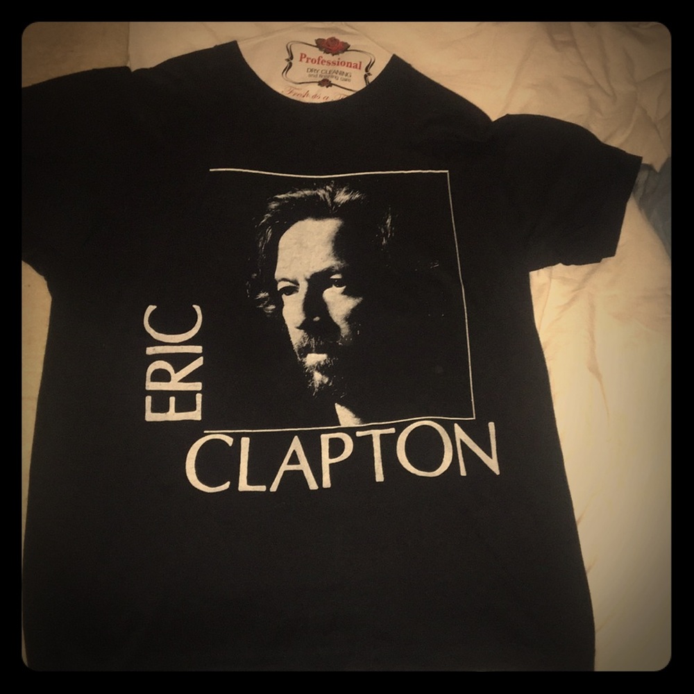 Vintage Eric Clapton “And his band” T Shirt. Rare